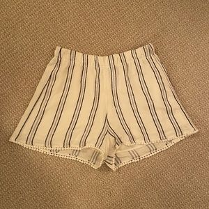 Maven West striped shorts